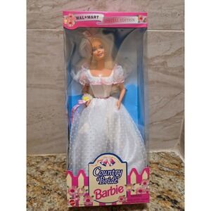 Country Bride Barbie Doll Special Edition Mattel Special Walmart Exclusive toys